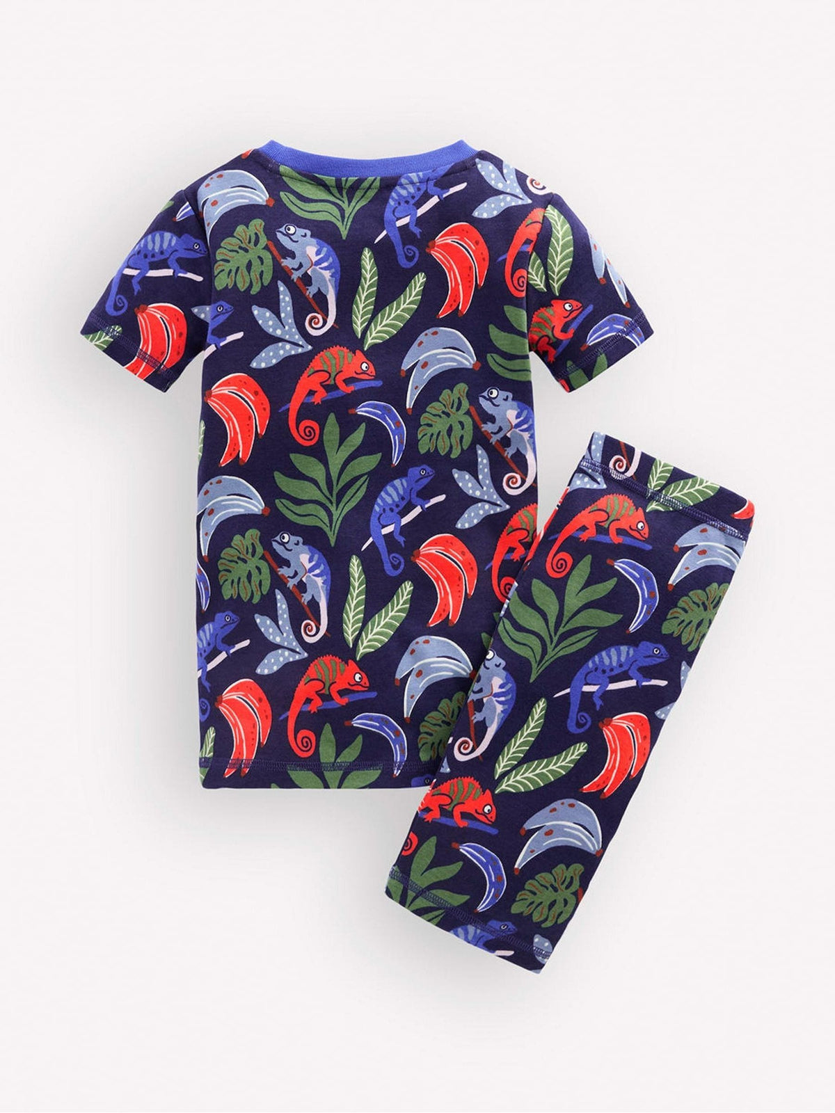 Boden Blue Snug Short John Glow Pyjamas - image 2