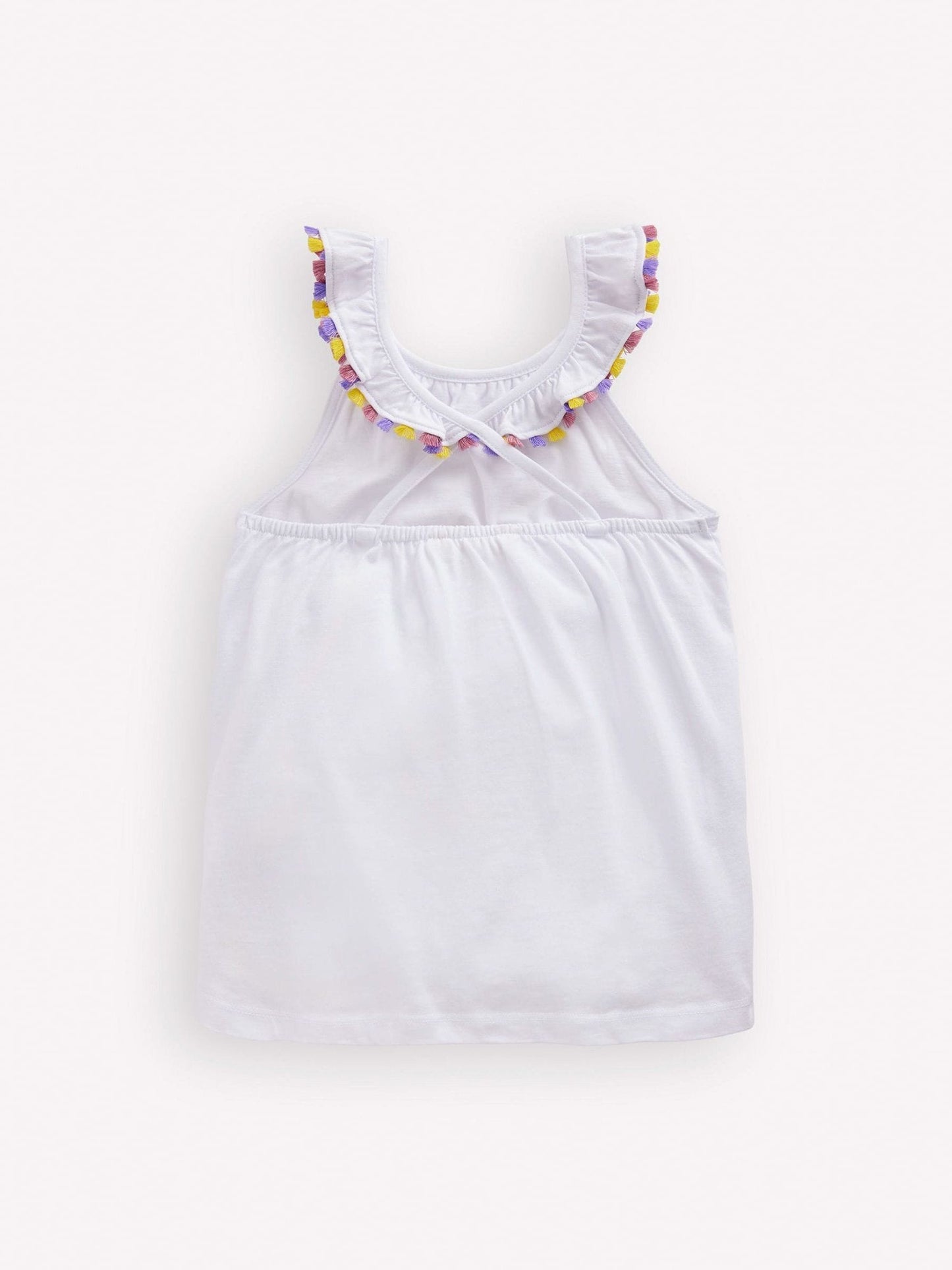 Dsiney Kidz - Boden White Ruffle Neck Halter Top image 2