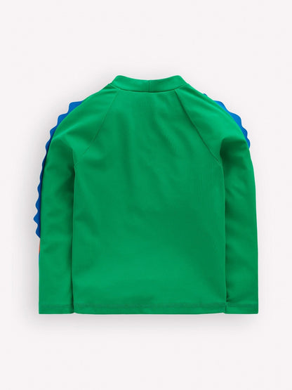 Boden Green Sun Safe Fun Rash Vest image 2