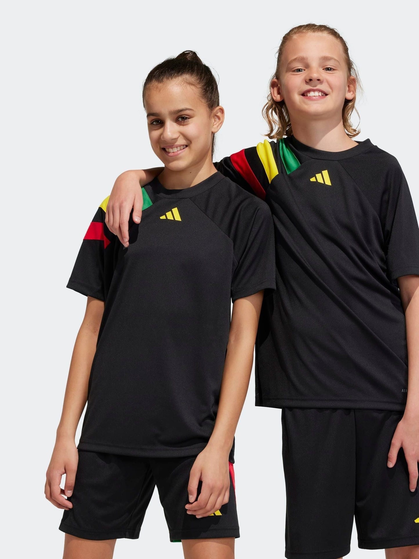 Dsiney Kidz - adidas Black/Multi Fortore 23 Jersey image 6