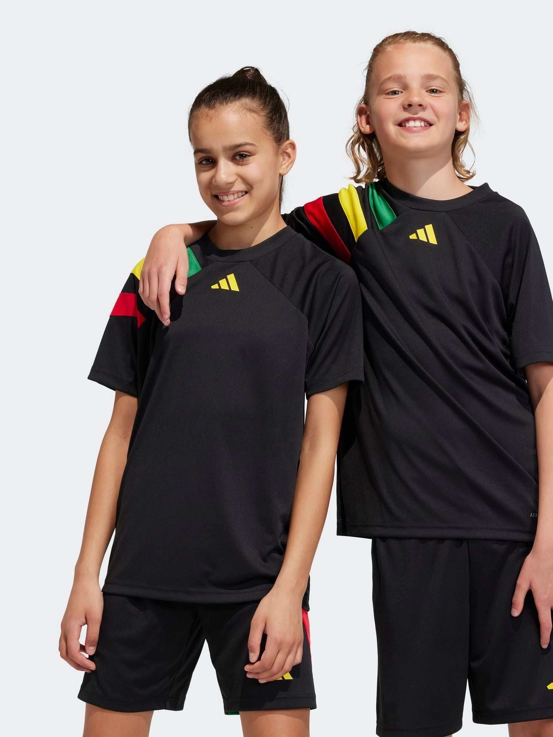 Dsiney Kidz - adidas Black/Multi Fortore 23 Jersey image 6
