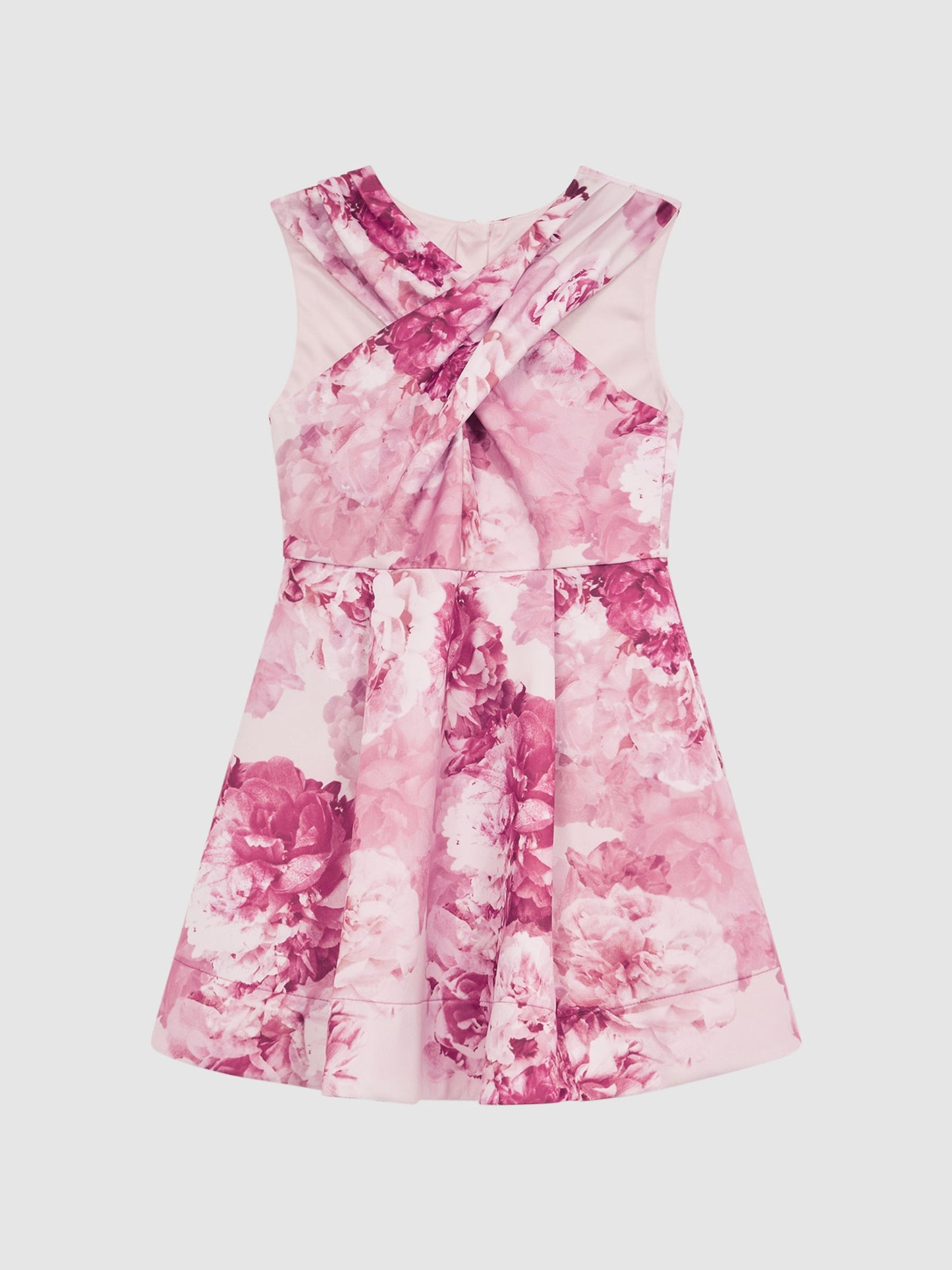 Dsiney Kidz - Reiss Pink Clara 9-12 yrs Floral Printed Dress image 2