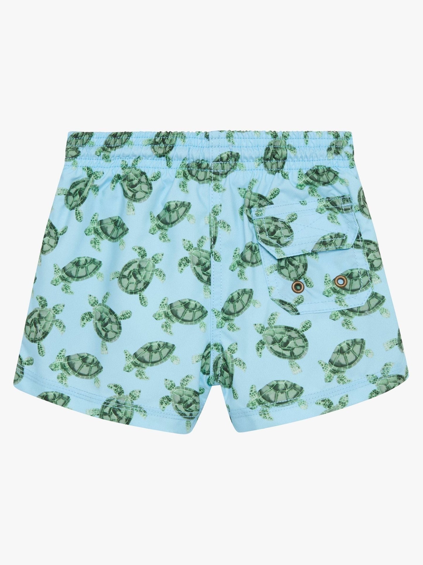 Trotters London Little Blue Turtle Swimshorts image 3