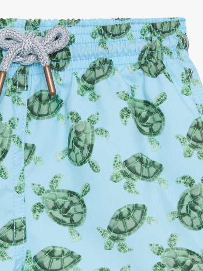 Trotters London Little Blue Turtle Swimshorts image 4