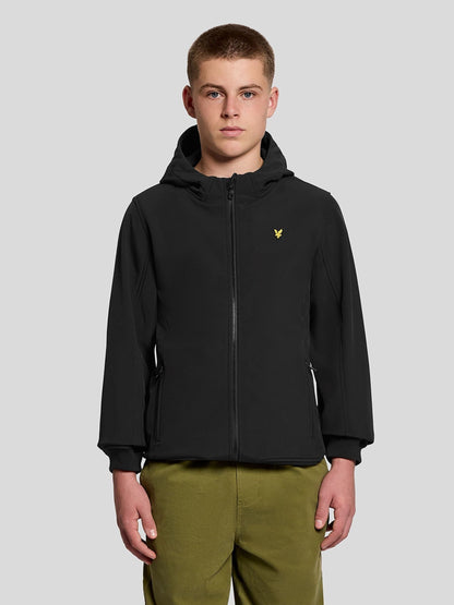 Dsiney Kidz - Lyle & Scott Black Softshell Jacket image 1