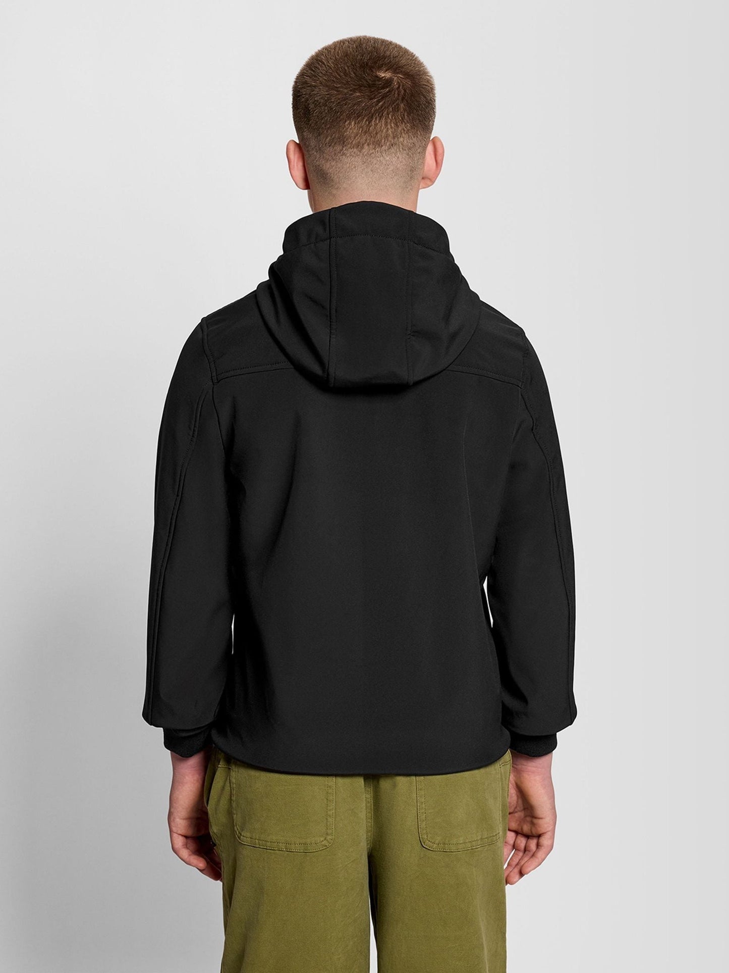 Dsiney Kidz - Lyle & Scott Black Softshell Jacket image 2