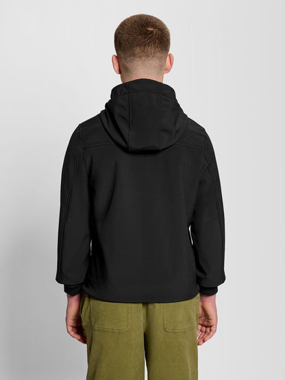 Dsiney Kidz - Lyle & Scott Black Softshell Jacket image 2