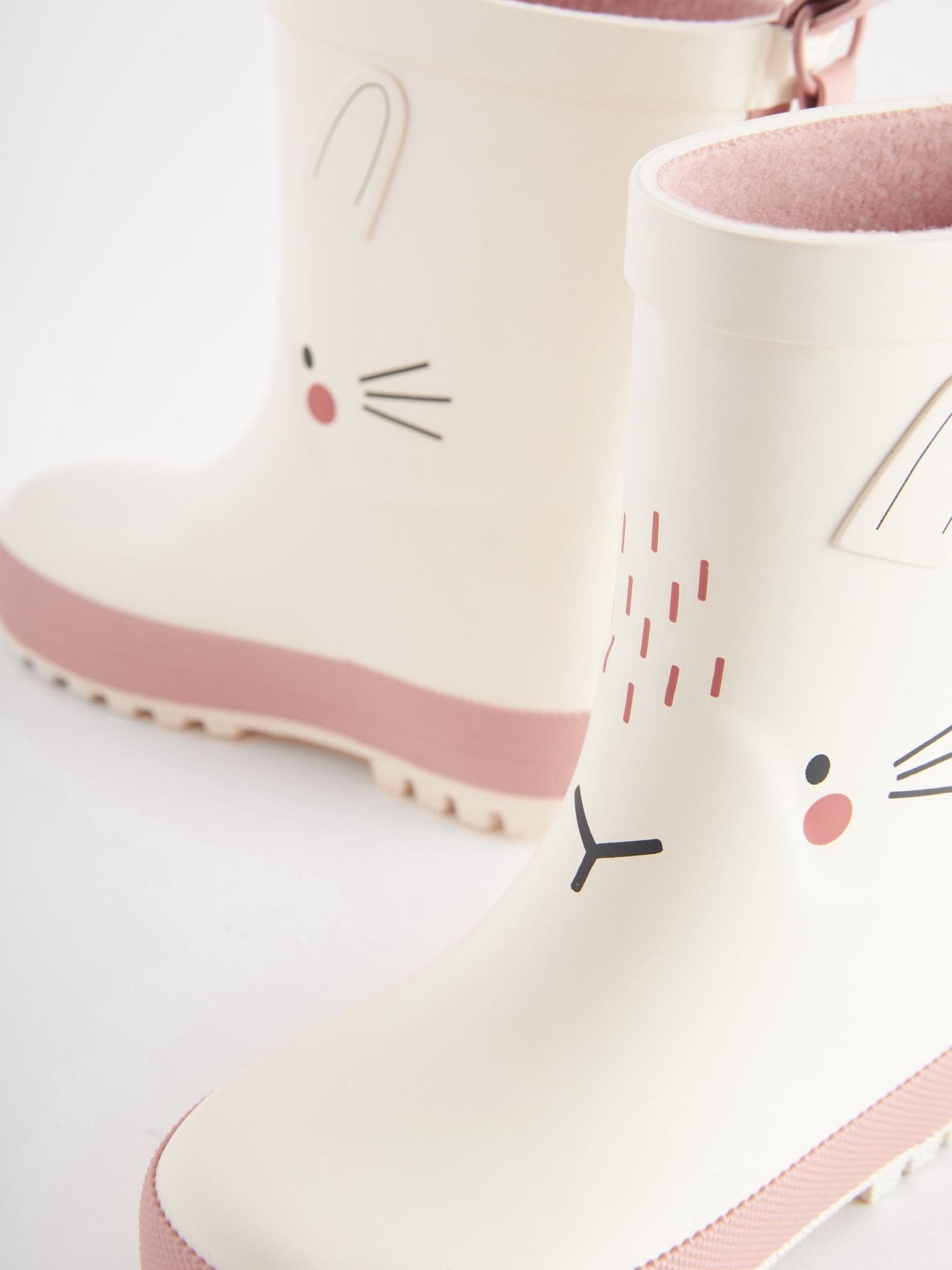 White Bunny Wellies image 5