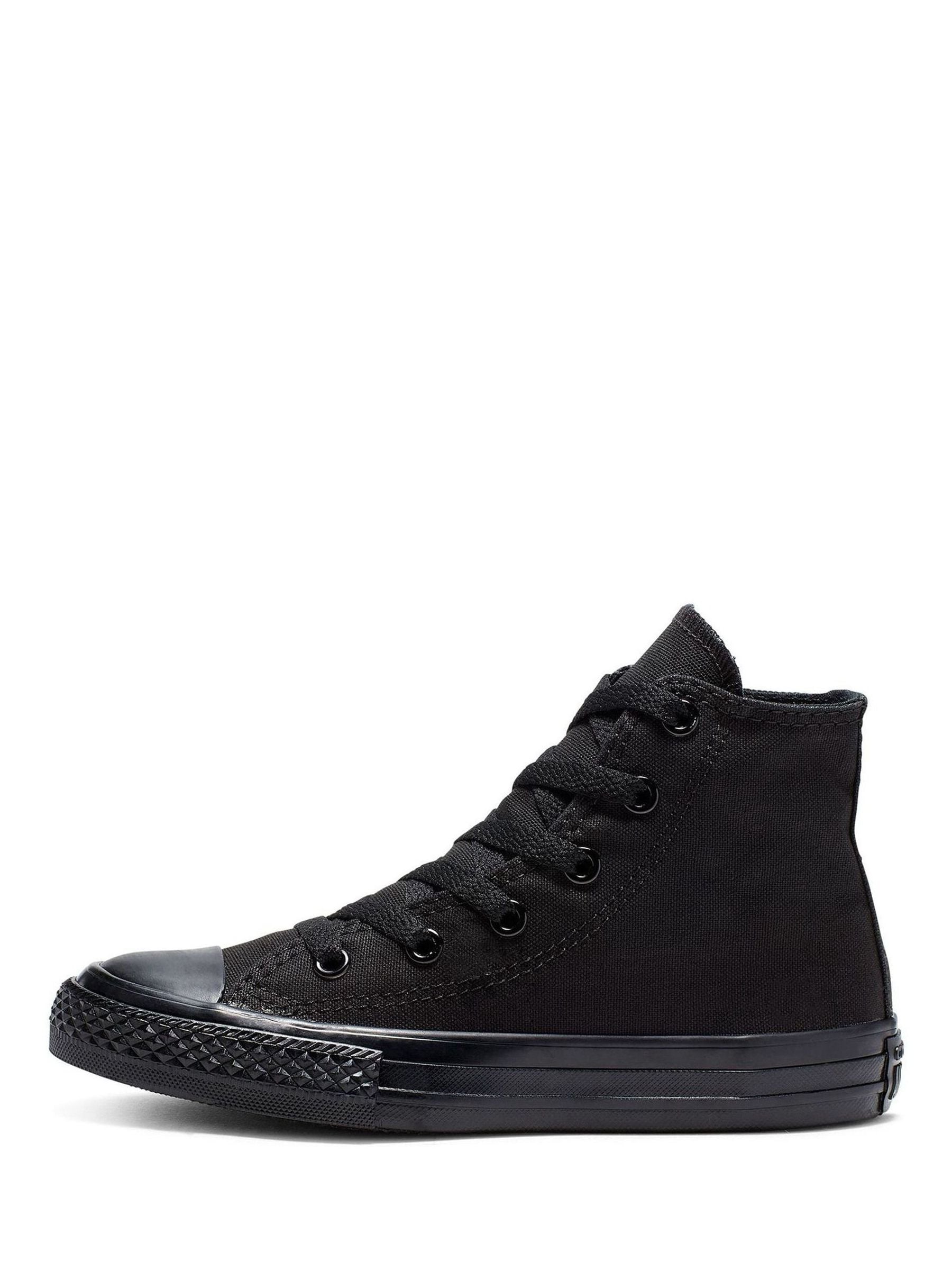 Converse Black High Top Junior Trainers image 2