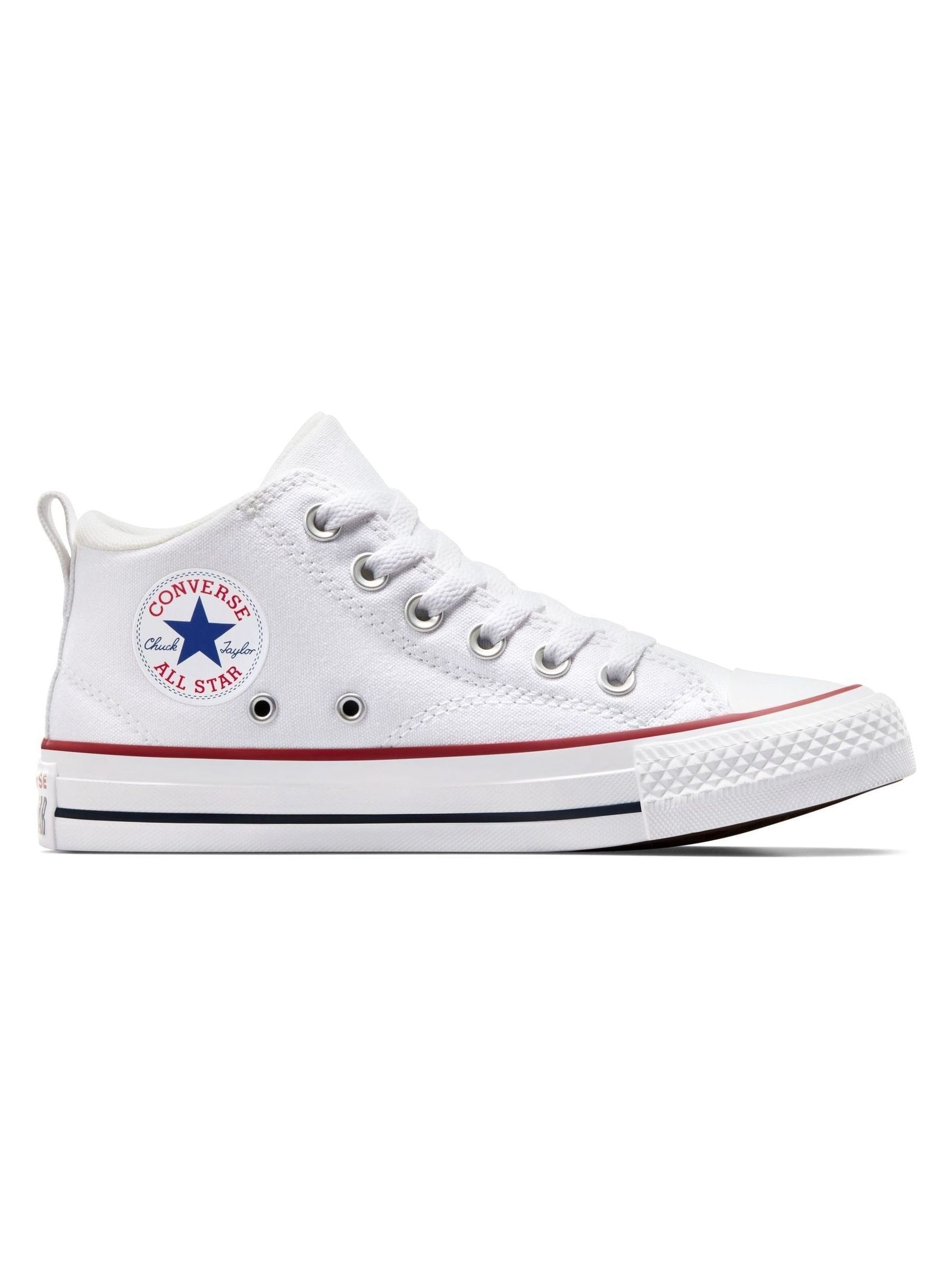 Converse White Malden Street Youth Trainers image 3