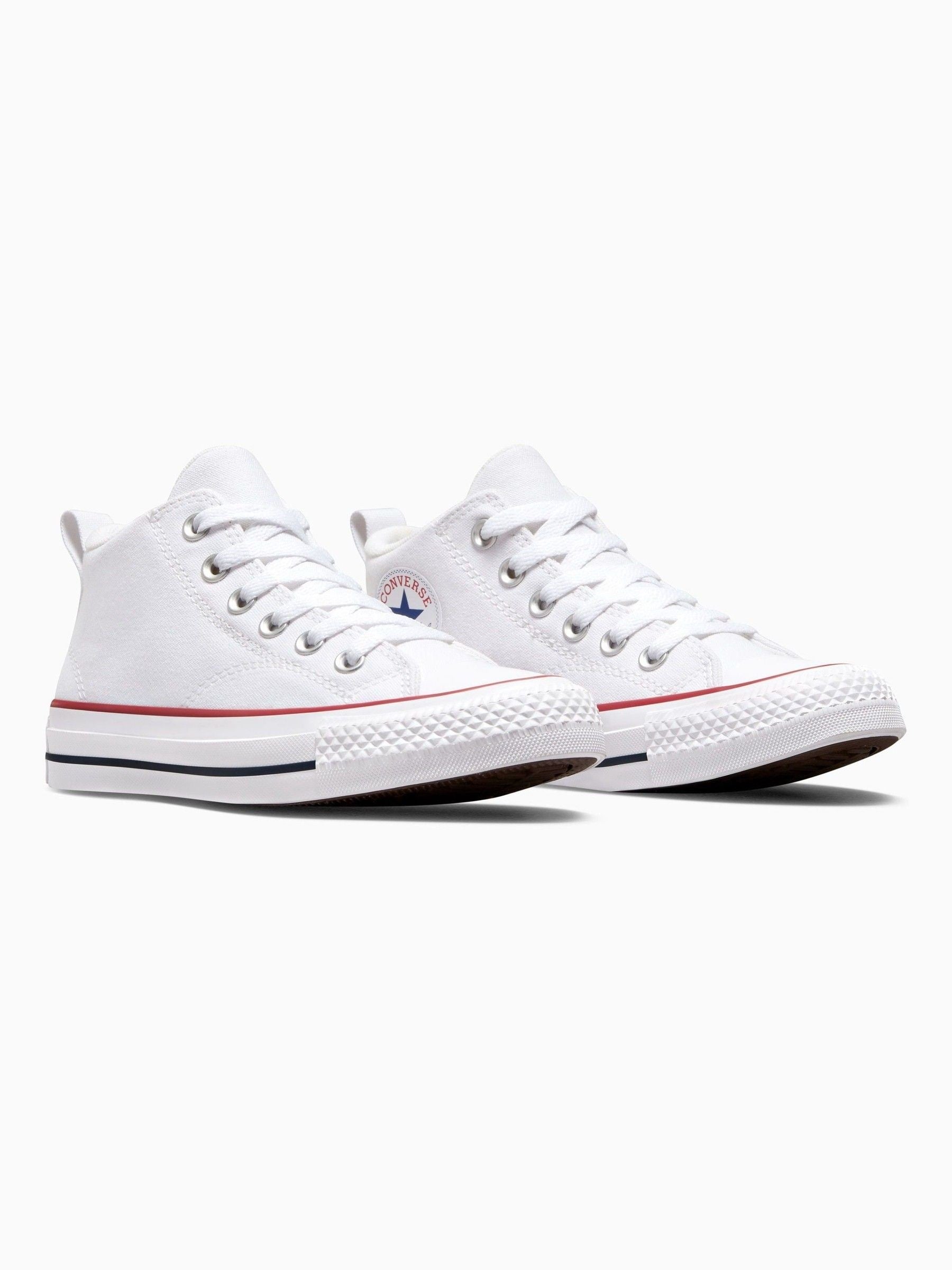 Converse White Malden Street Youth Trainers image 5