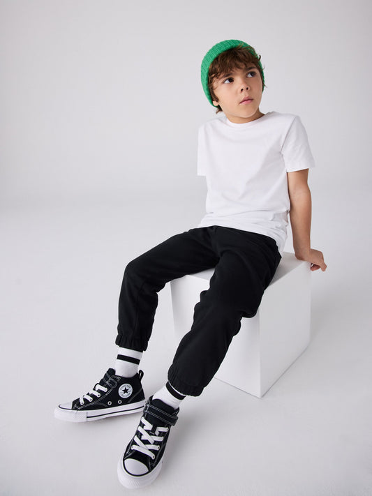 Converse Black Malden Street Junior Trainers image 2