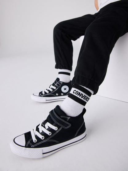 Converse Black Malden Street Junior Trainers image 3