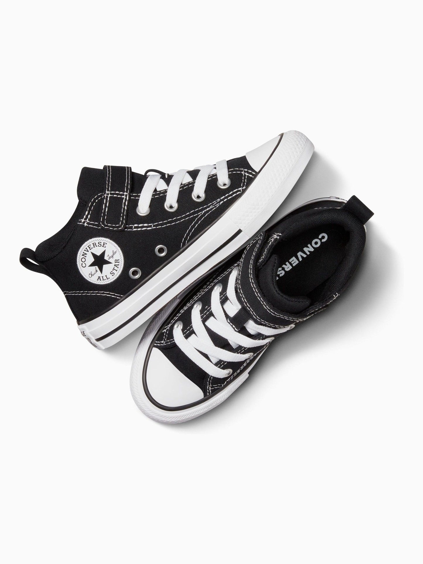 Converse Black Malden Street Junior Trainers image 9