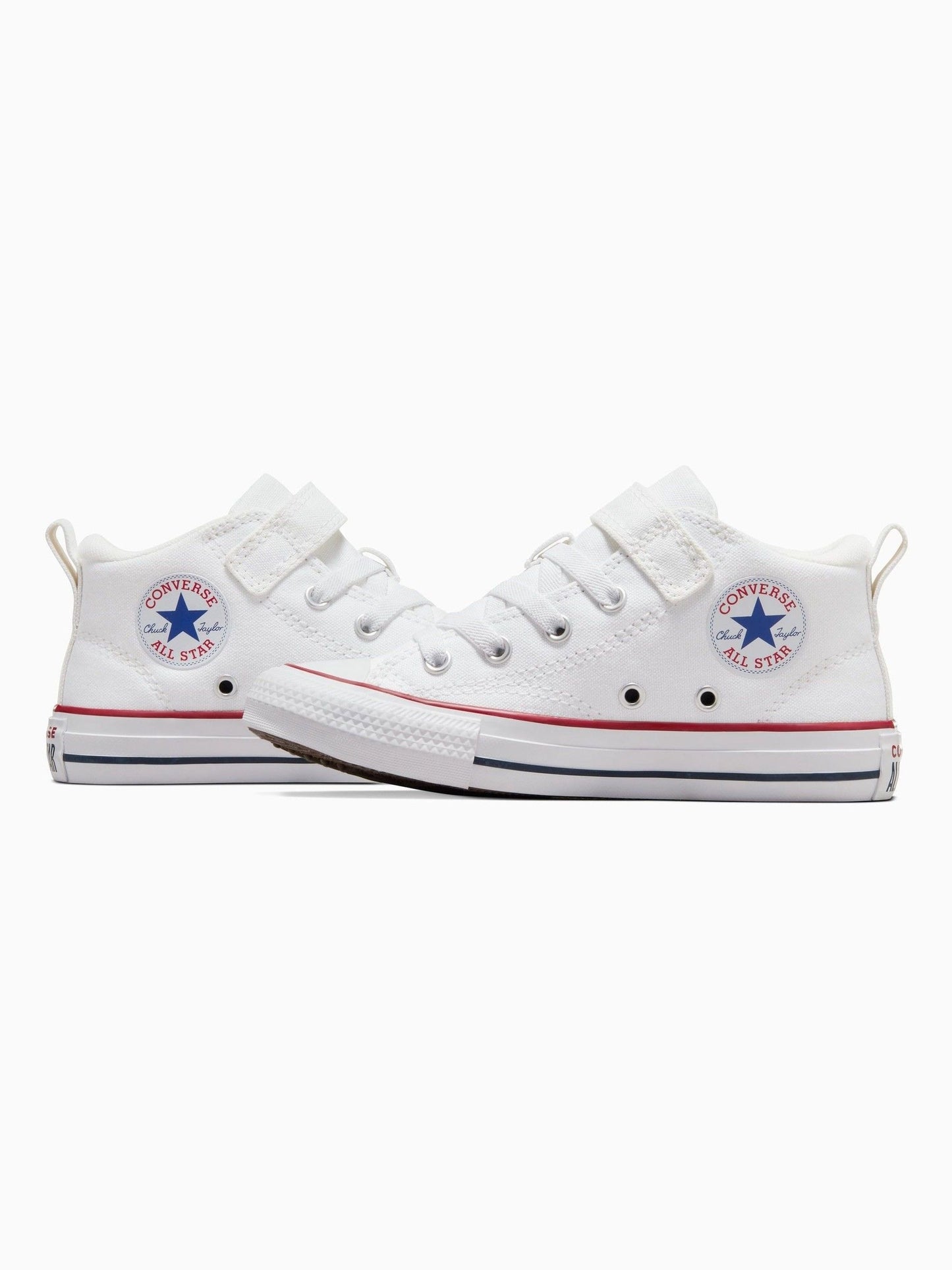 Converse White Malden Street Junior Trainers image 5