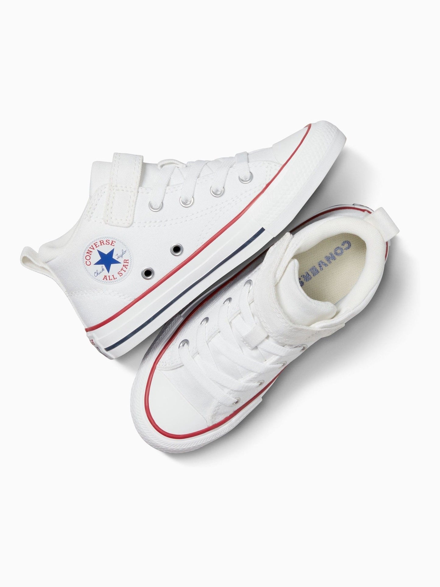 Converse White Malden Street Junior Trainers image 6