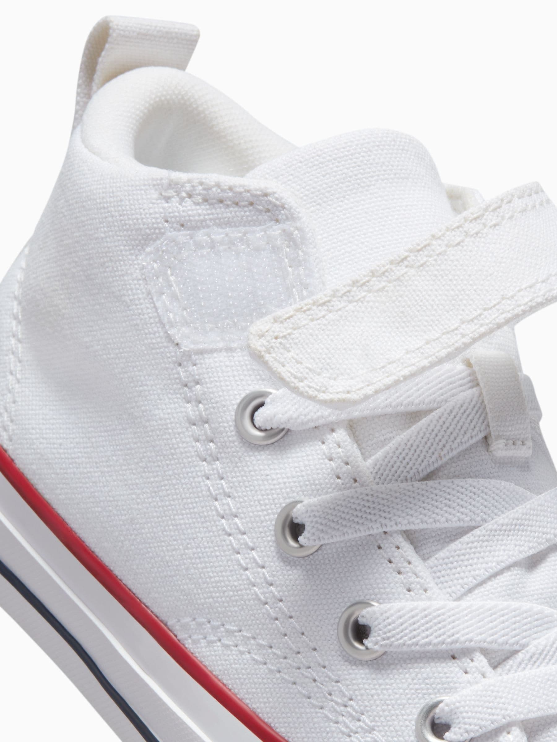 Converse White Malden Street Junior Trainers image 7