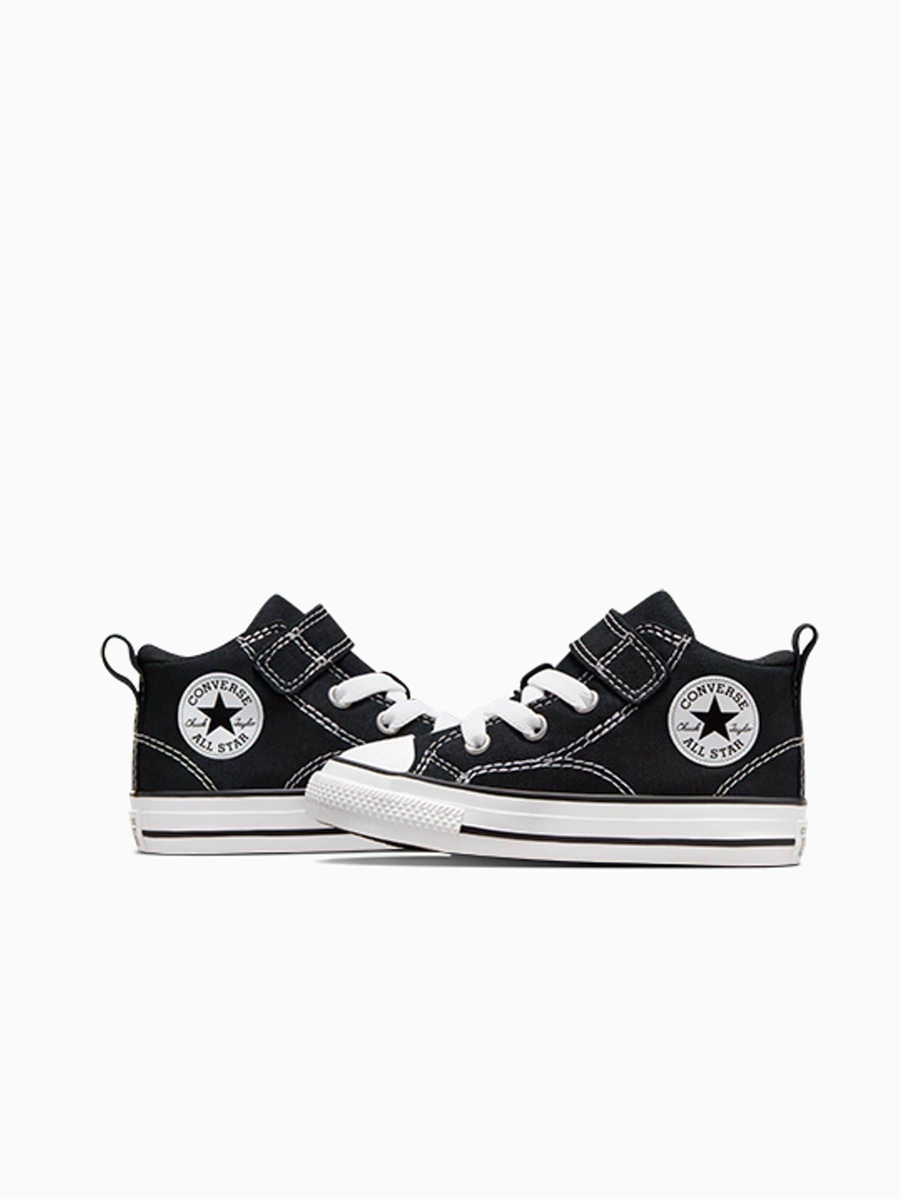 Converse Black Malden Street Infant Trainers image 4