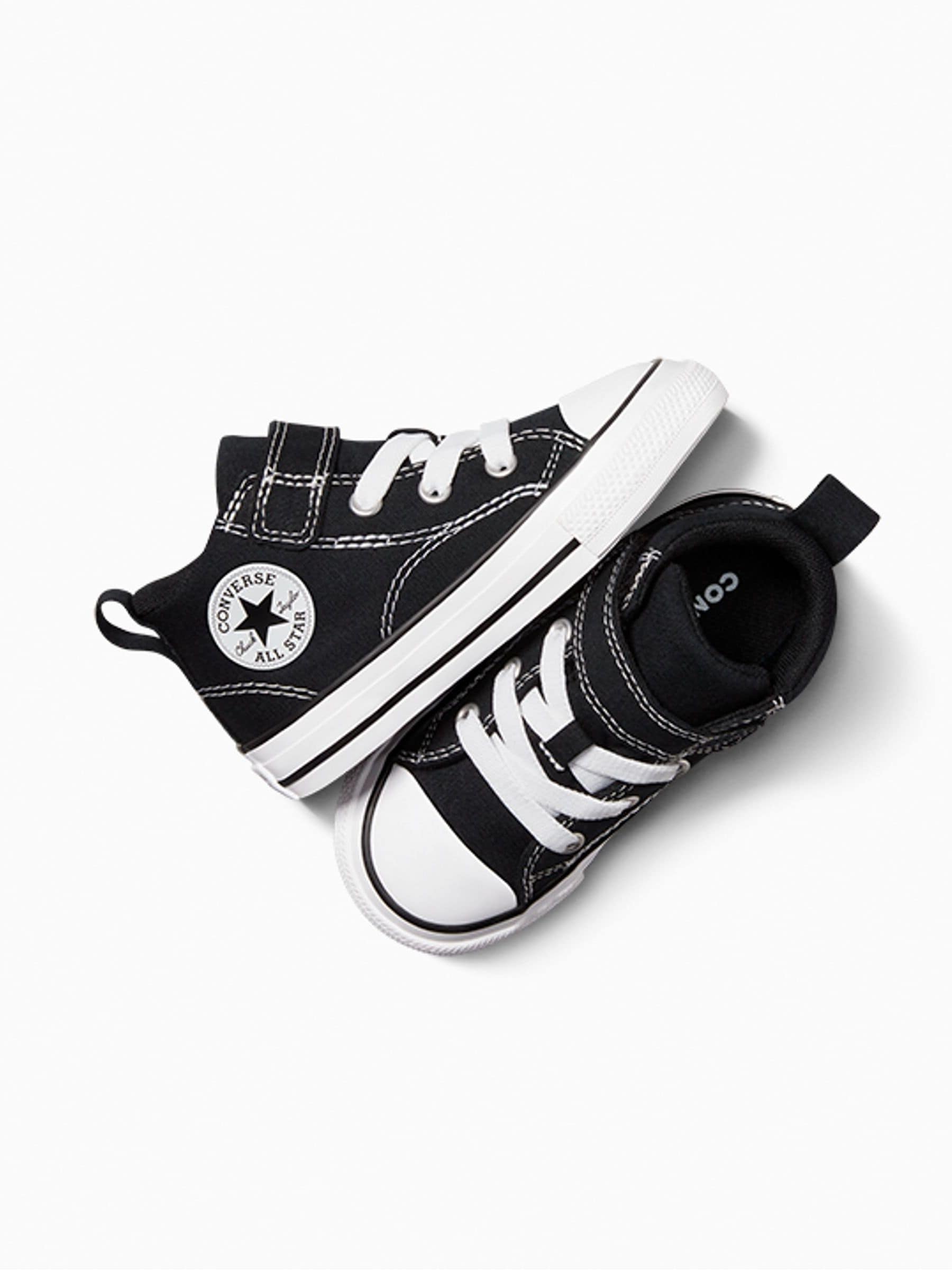 Converse Black Malden Street Infant Trainers image 6