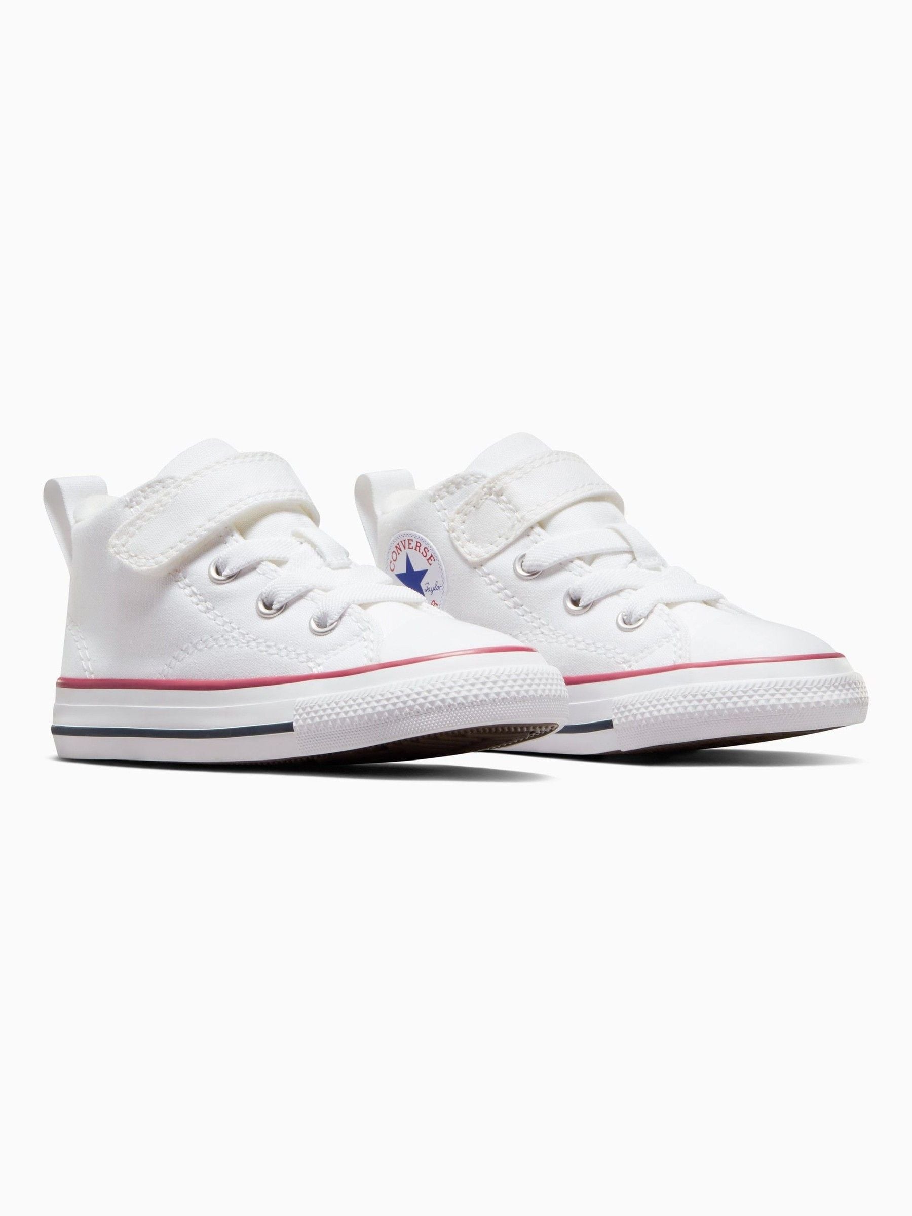 Converse White Malden Street Infant Trainers image 3