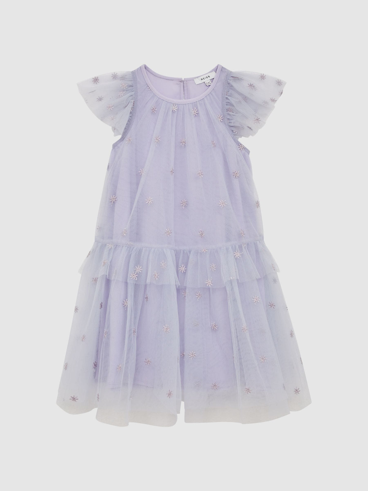 Reiss Lilac Fifi 9-12 yrs Tulle Embroidered Dress - image 2