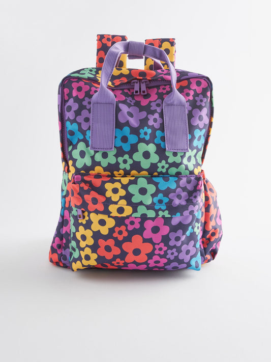Multi Bright Double Handle Backpack image 1