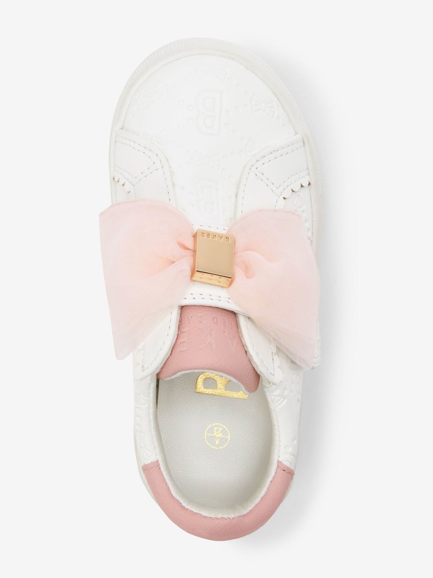 Baker by Ted Baker Girls Organza Corsage Trainers image 5