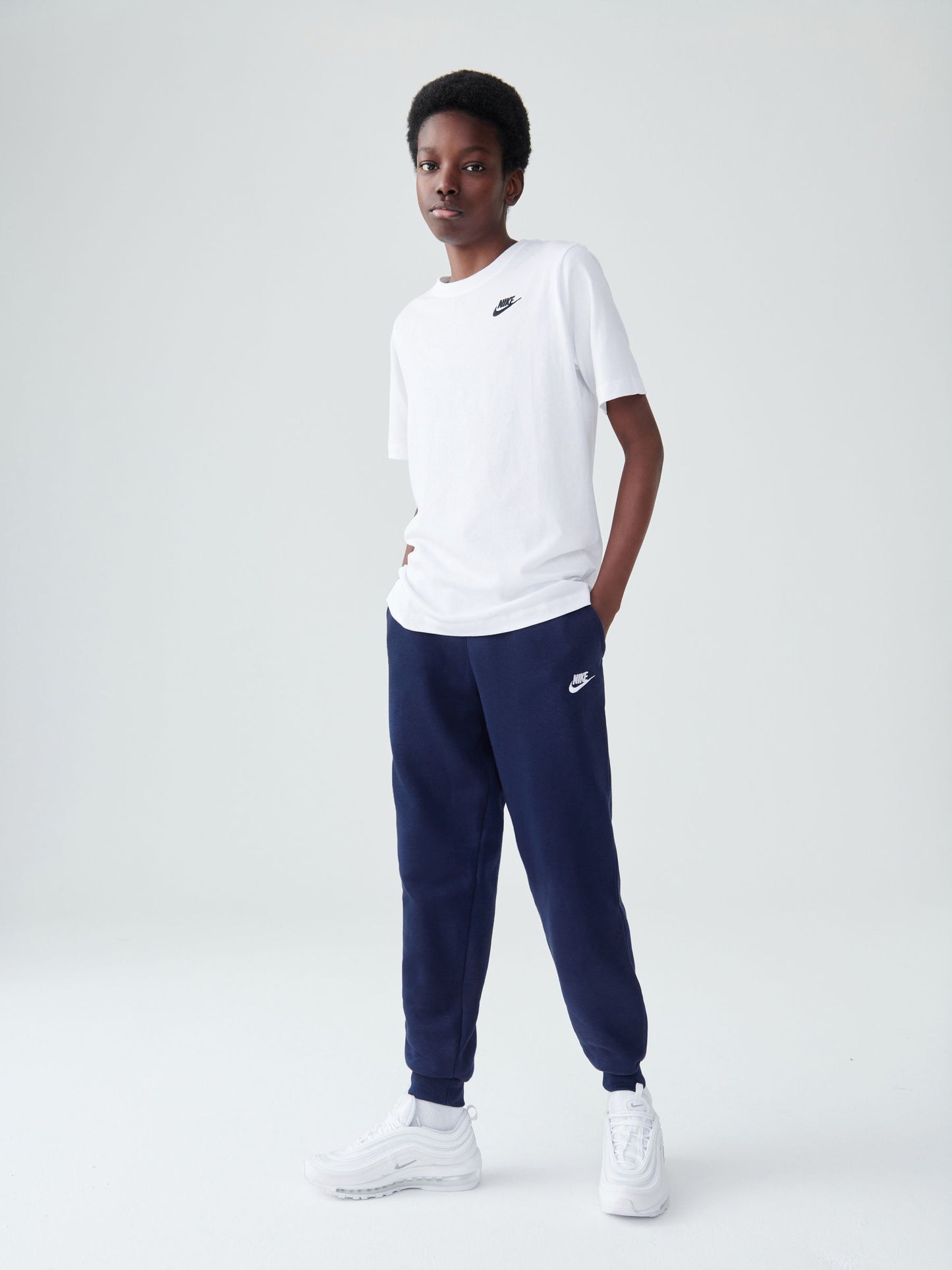 Dsiney Kidz - Nike Midnight Navy Club Fleece Joggers image 3