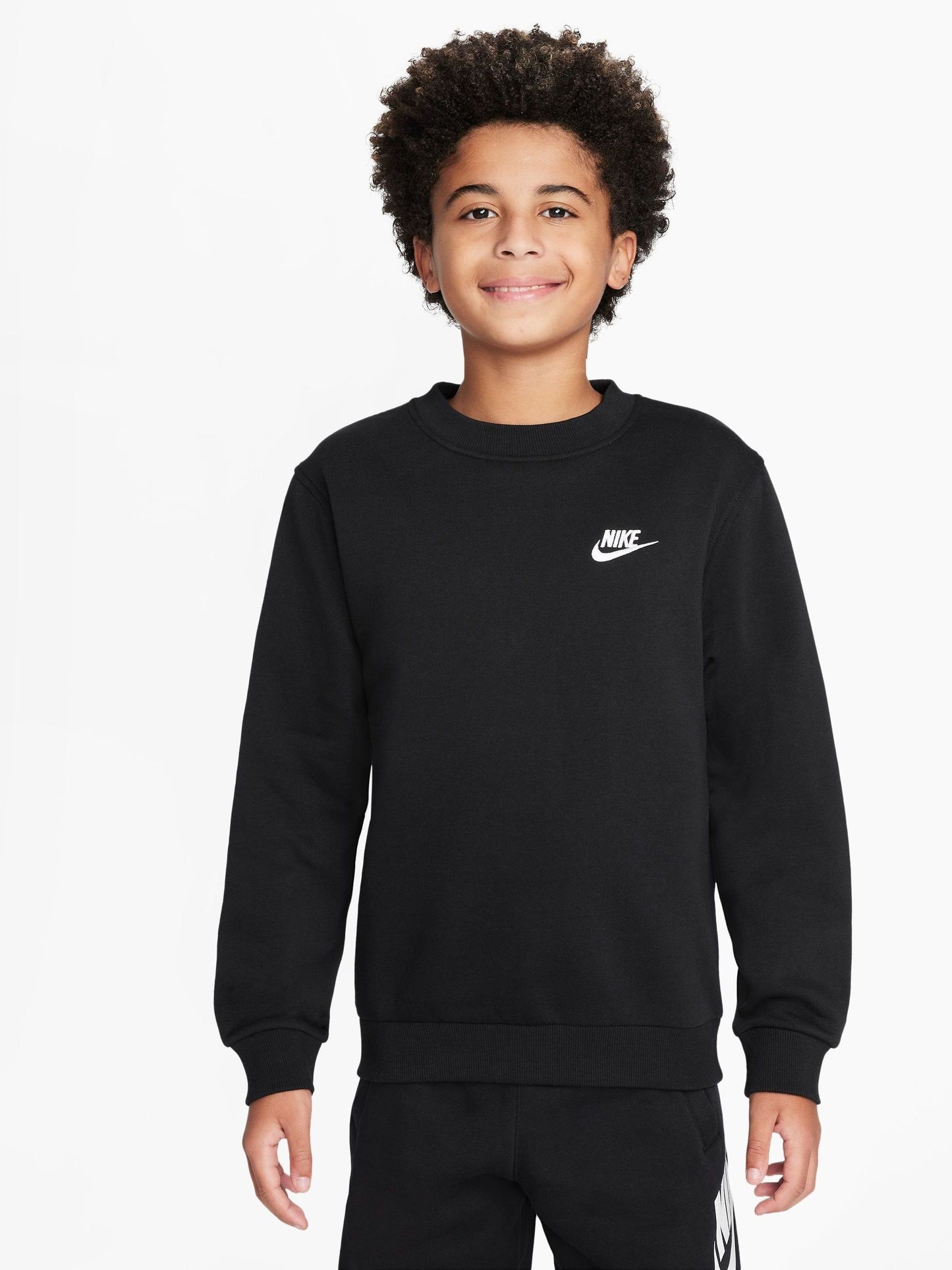 Dsiney Kidz - Nike Black Club Fleece Sweatshirt image 1