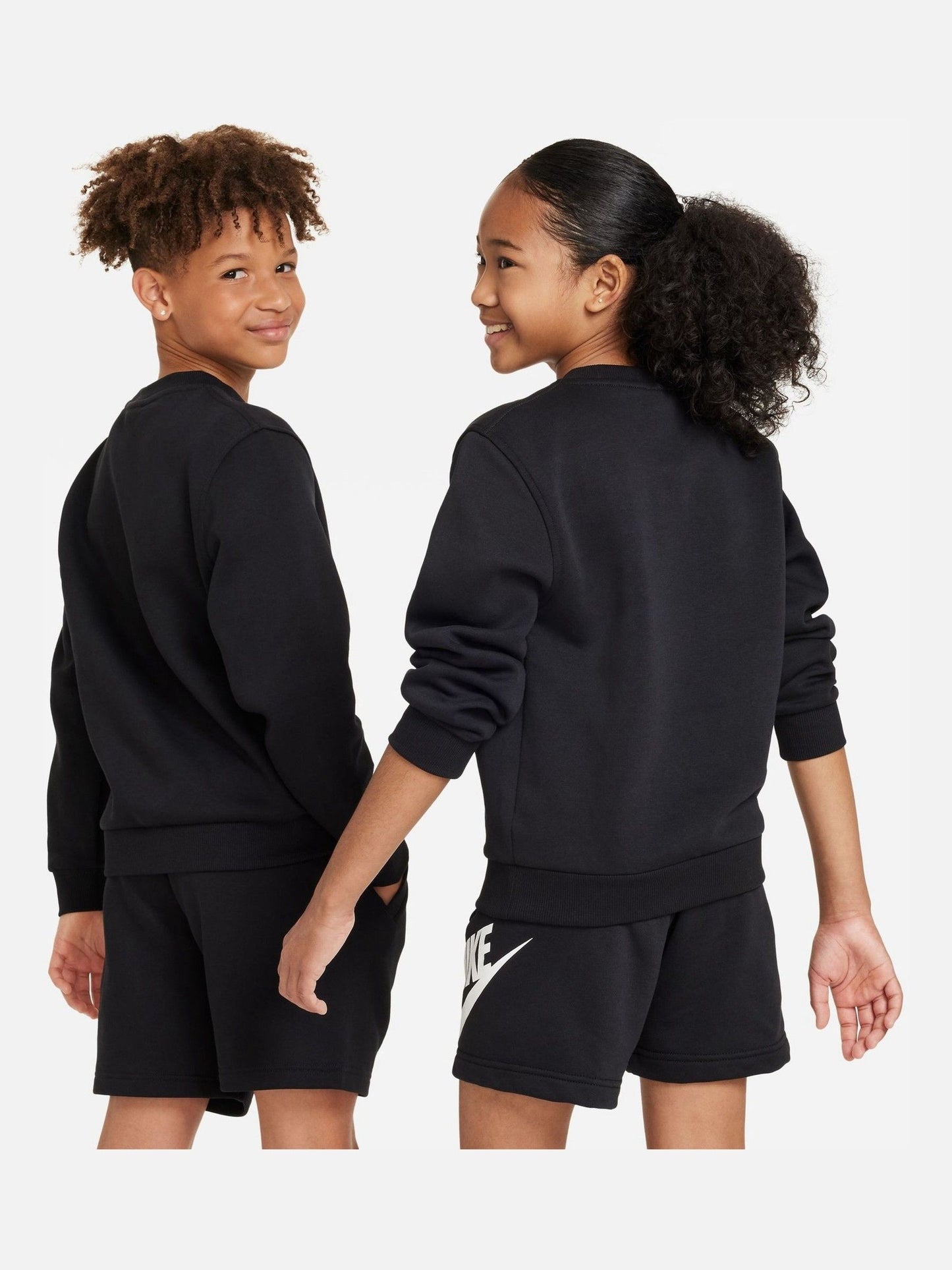 Dsiney Kidz - Nike Black Club Fleece Sweatshirt image 5