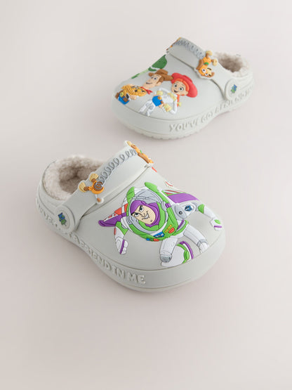 Neutral Toy Story Warm Lined Slipper Clogs - image 1