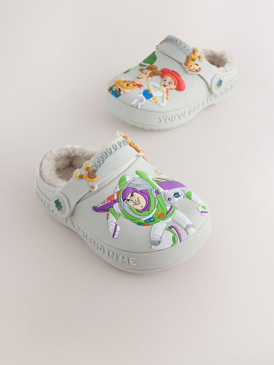 Neutral Toy Story Warm Lined Slipper Clogs - image 1