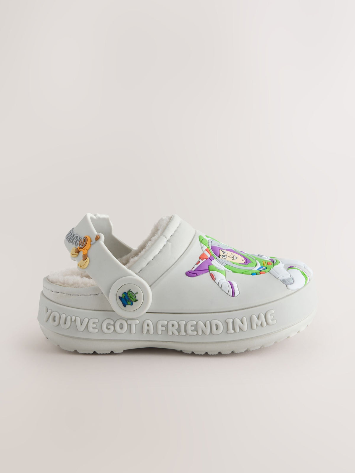 Neutral Toy Story Warm Lined Slipper Clogs - image 2