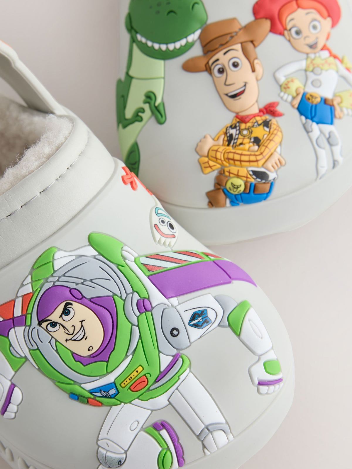 Neutral Toy Story Warm Lined Slipper Clogs - image 3