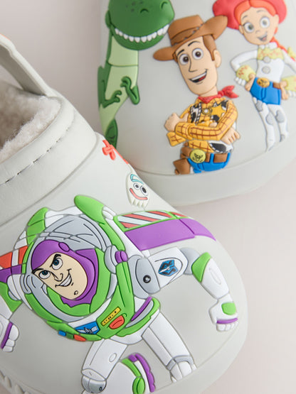 Neutral Toy Story Warm Lined Slipper Clogs - image 3