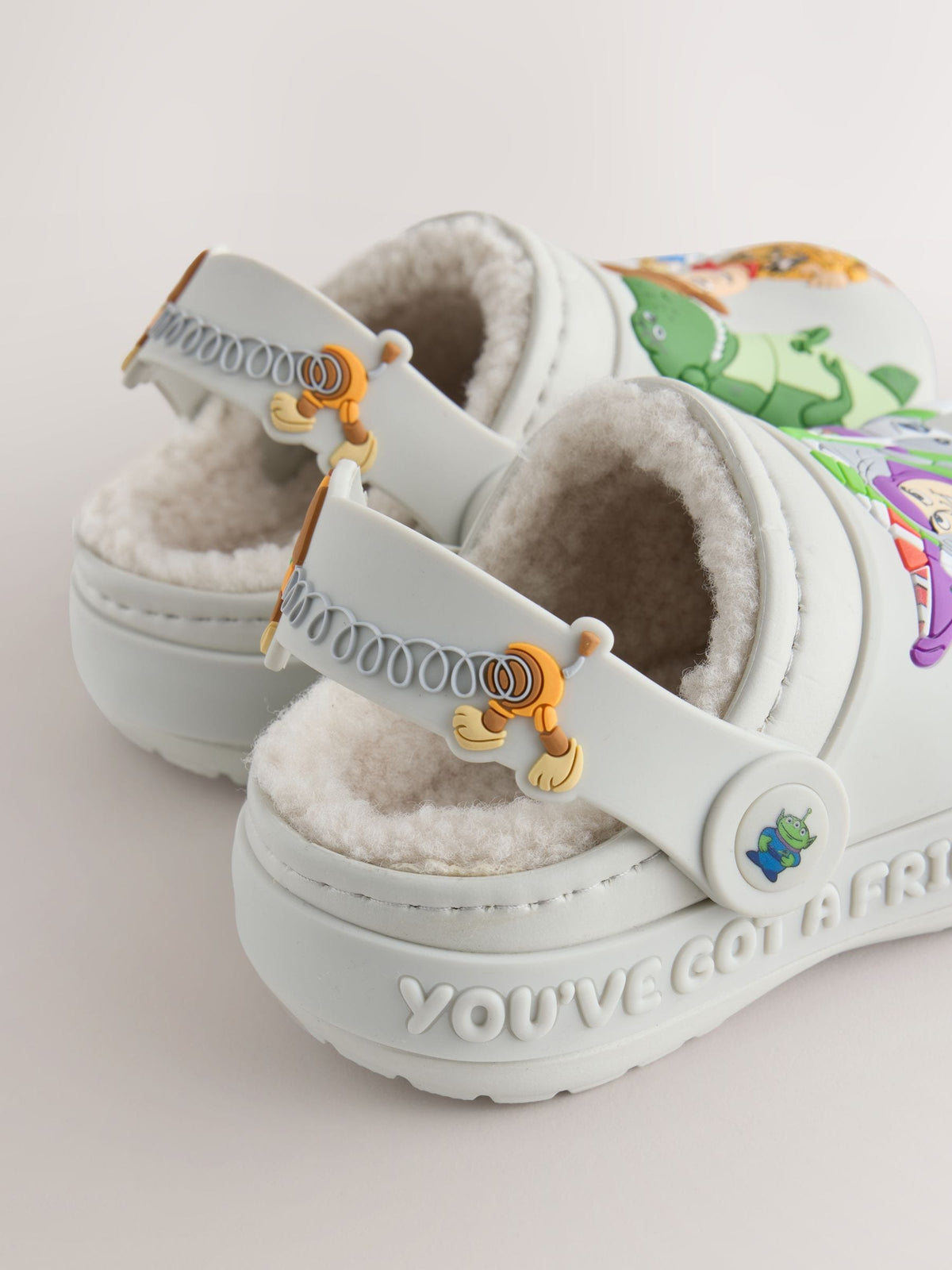 Neutral Toy Story Warm Lined Slipper Clogs - image 4