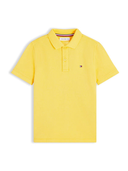 Dsiney Kidz - Tommy Hilfiger Yellow Essential Regular Fit Signature Polo Shirt image 5