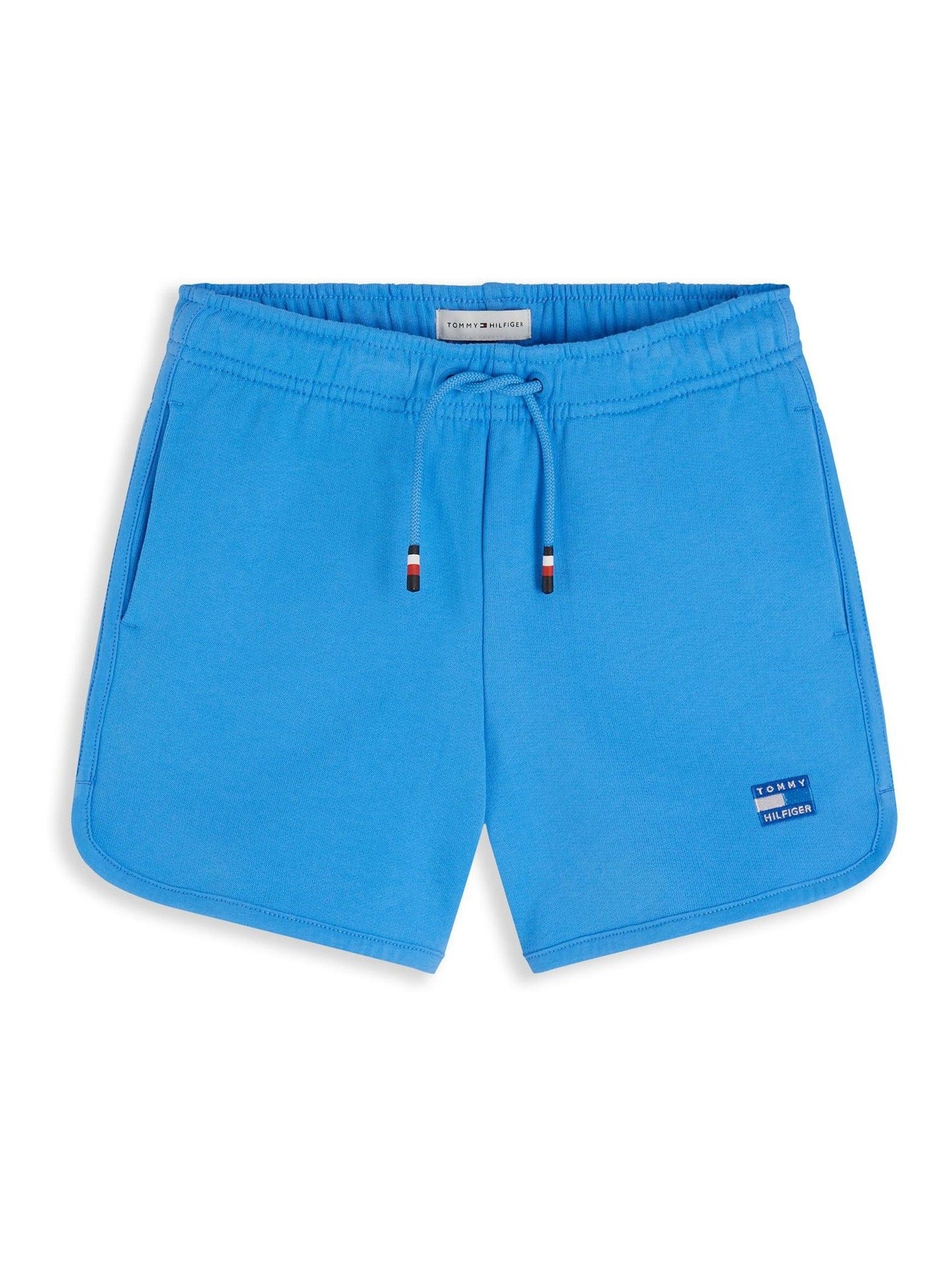 Dsiney Kidz - Tommy Hilfiger Blue Tonal Flag Logo Terry Sweat Shorts image 5