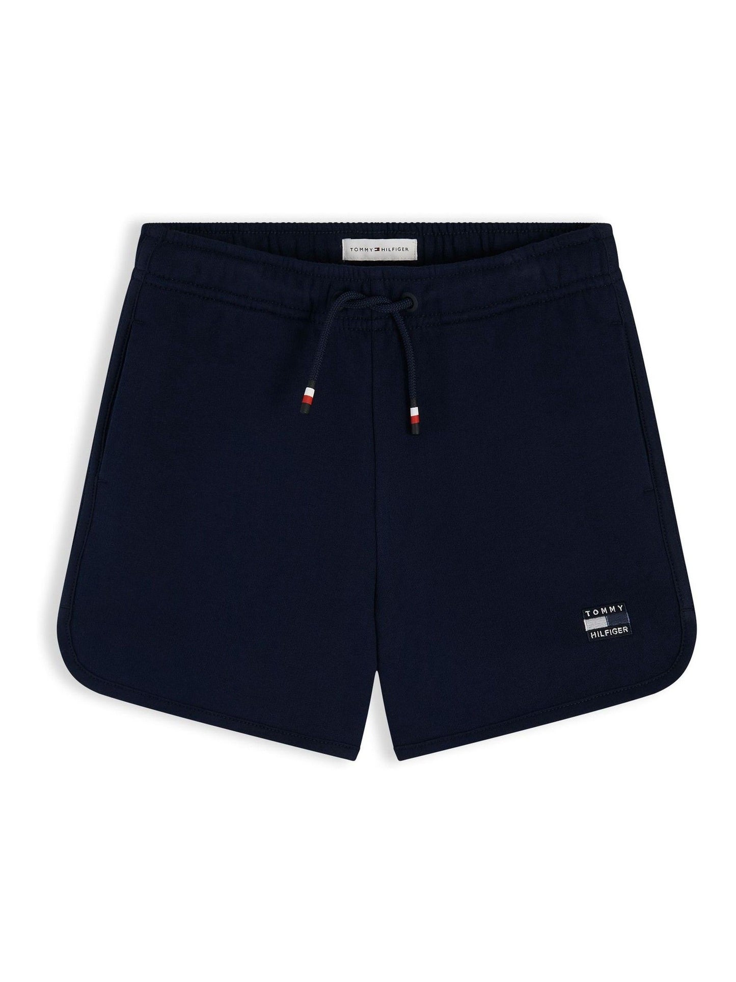Dsiney Kidz - Tommy Hilfiger Navy Blue Tonal Flag Logo Terry Sweat Shorts image 5