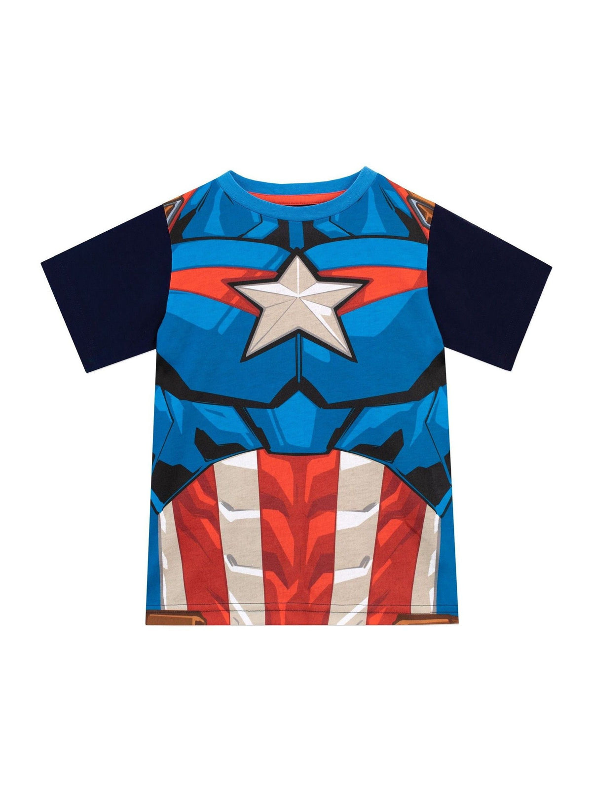 Dsiney Kidz - Character Black Captain America Pyjamas Short Bottoms image 5