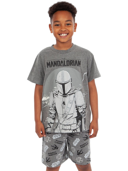 Dsiney Kidz - Character Grey Star Wars Mandalorian Pyjamas image 2