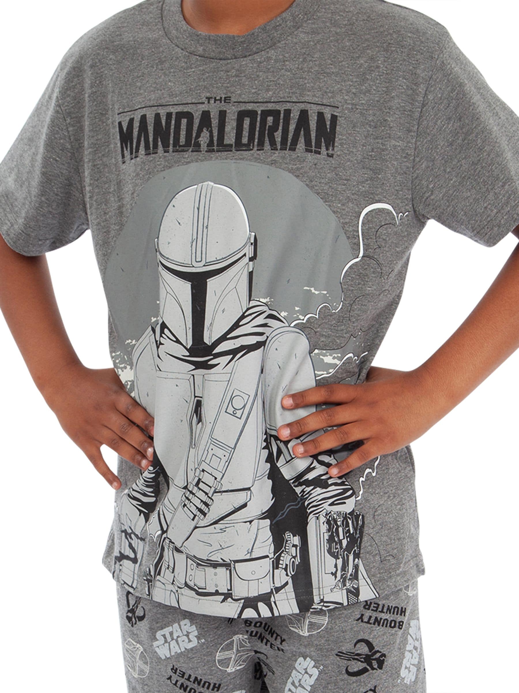 Dsiney Kidz - Character Grey Star Wars Mandalorian Pyjamas image 3