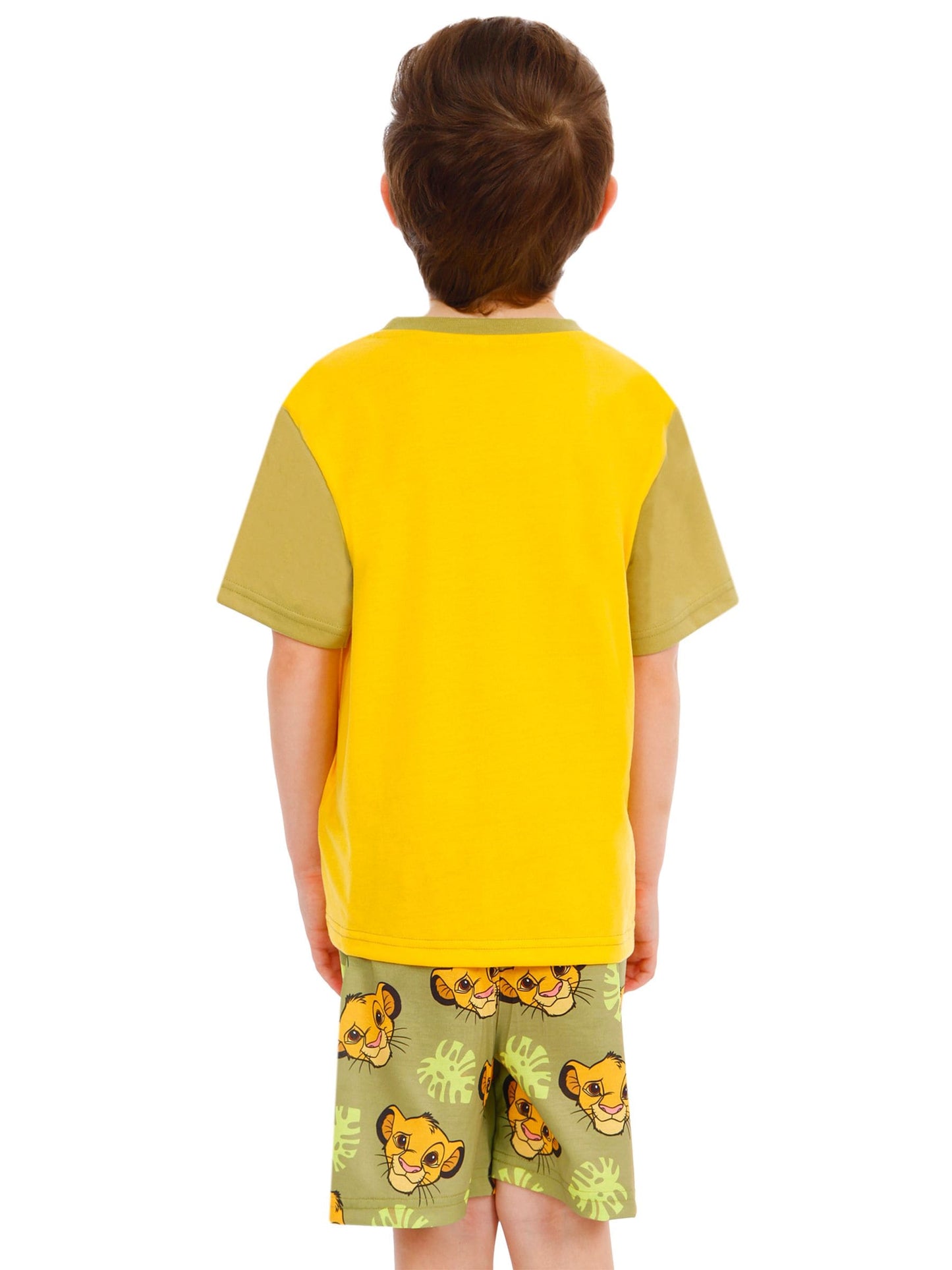 Dsiney Kidz - Character Yellow Disney Lion King Simba Short Pyjamas image 6