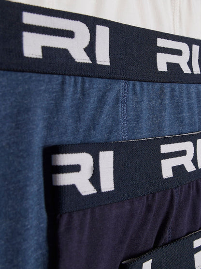 Dsiney Kidz - River Island Blue Branded Waistband Boxers 5 Pack image 4