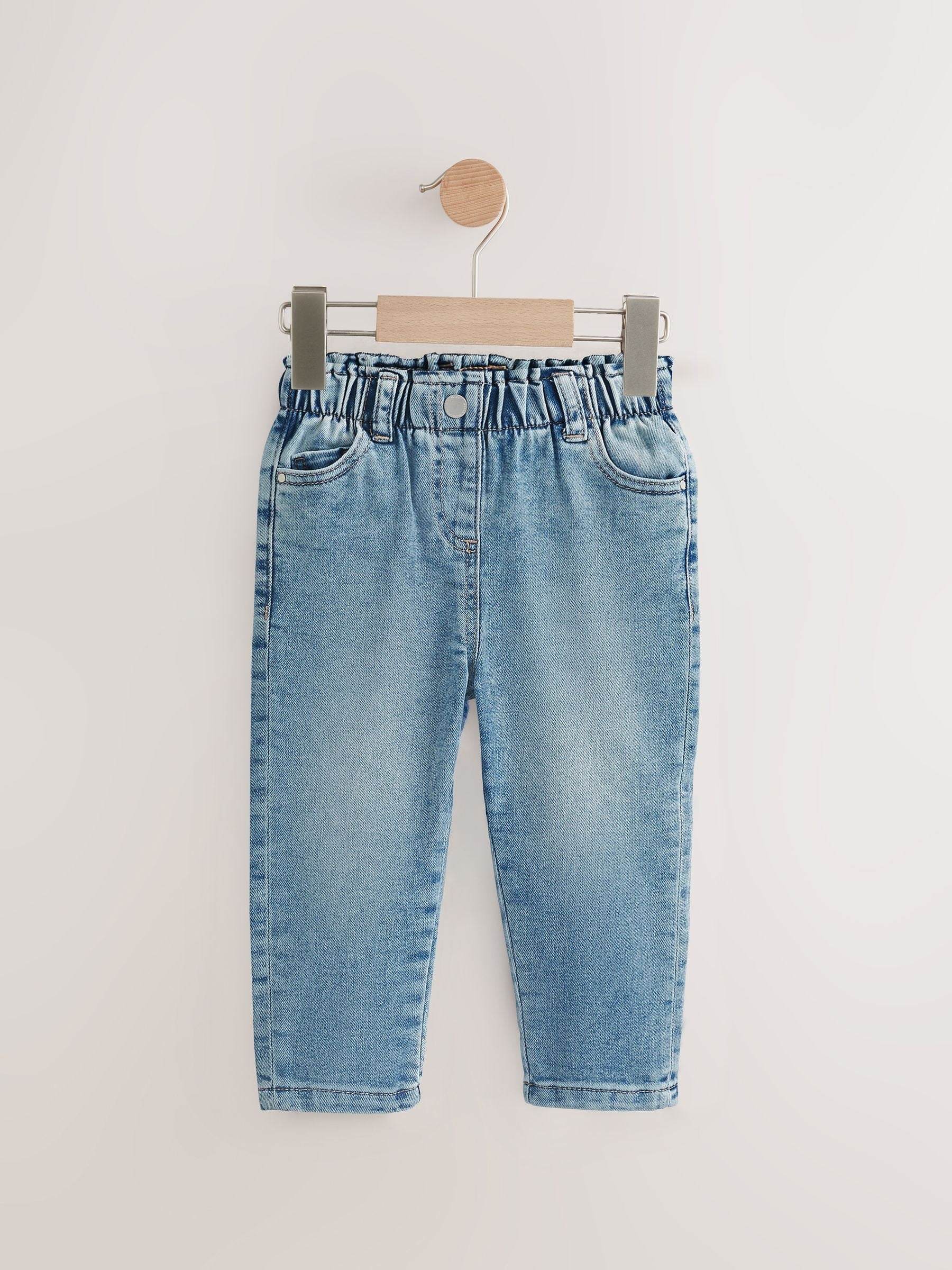 Dsiney Kidz - Denim Mid Wash Mom Jeans (3mths-7yrs) image 4