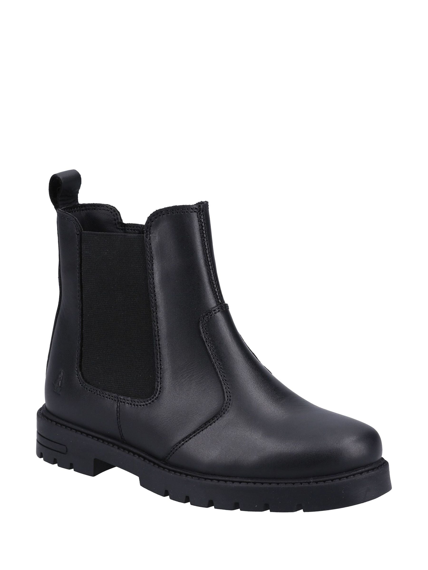 Hush Puppies Black Laura Senior Chelsea Boots image 1