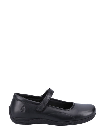 Hush Puppies Black Senior Aria School Shoes image 1
