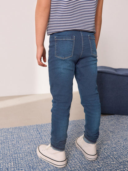 Dsiney Kidz - Mid Blue Long Length Stretch Jeggings (3-16yrs) image 3