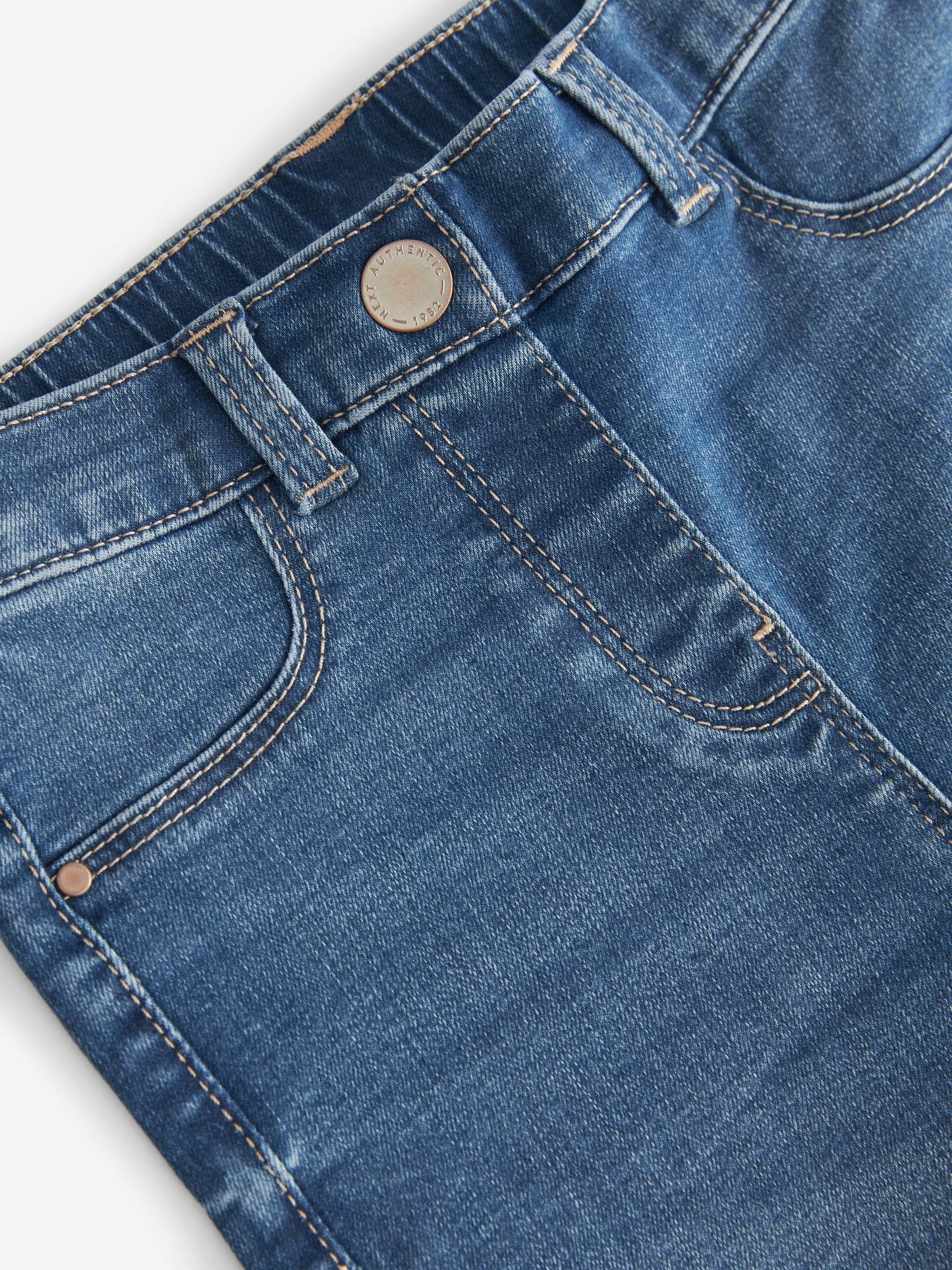 Dsiney Kidz - Mid Blue Long Length Stretch Jeggings (3-16yrs) image 7
