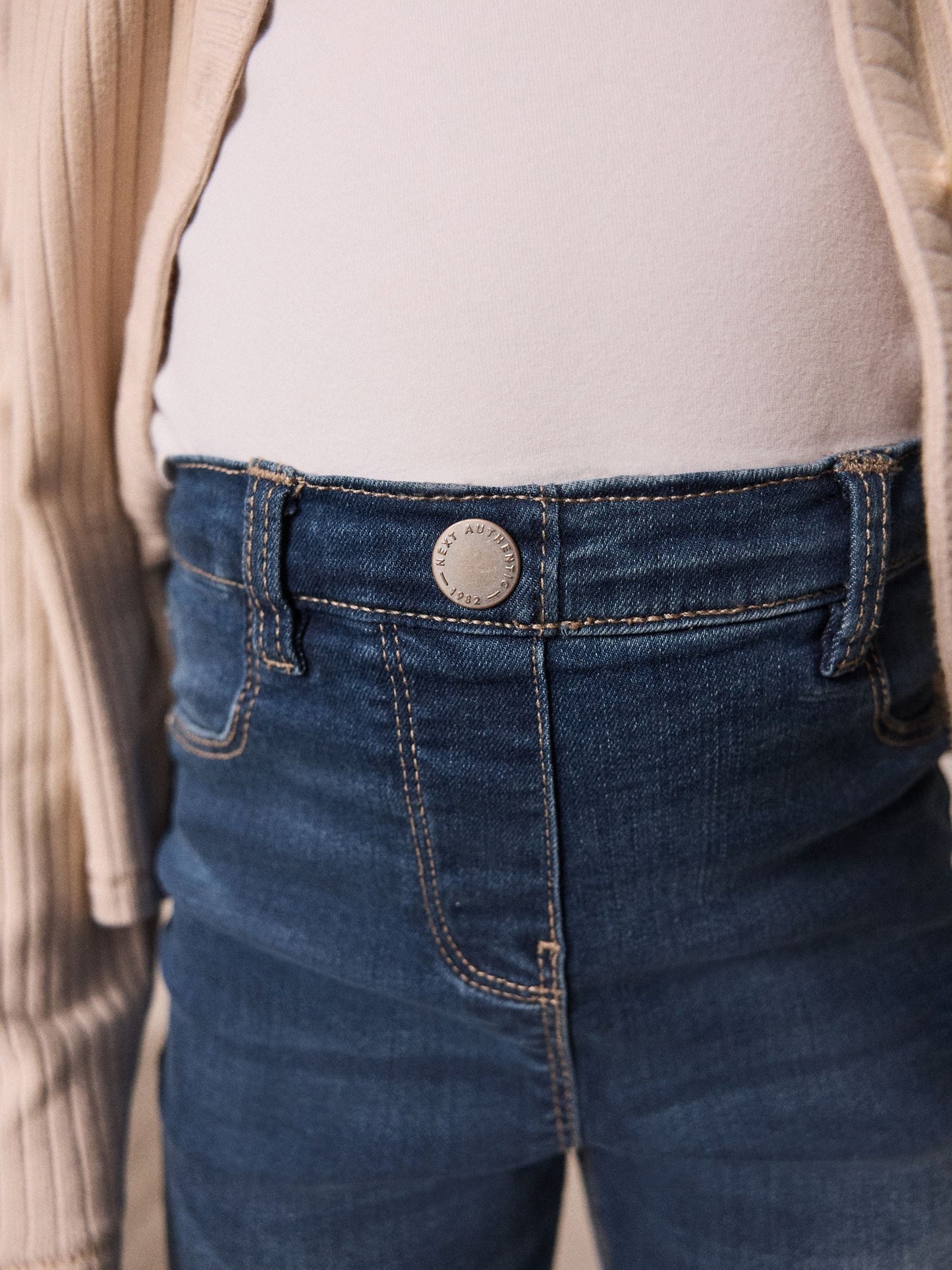 Dsiney Kidz - Dark Blue Long Length Stretch Jeggings (3-16yrs) image 4